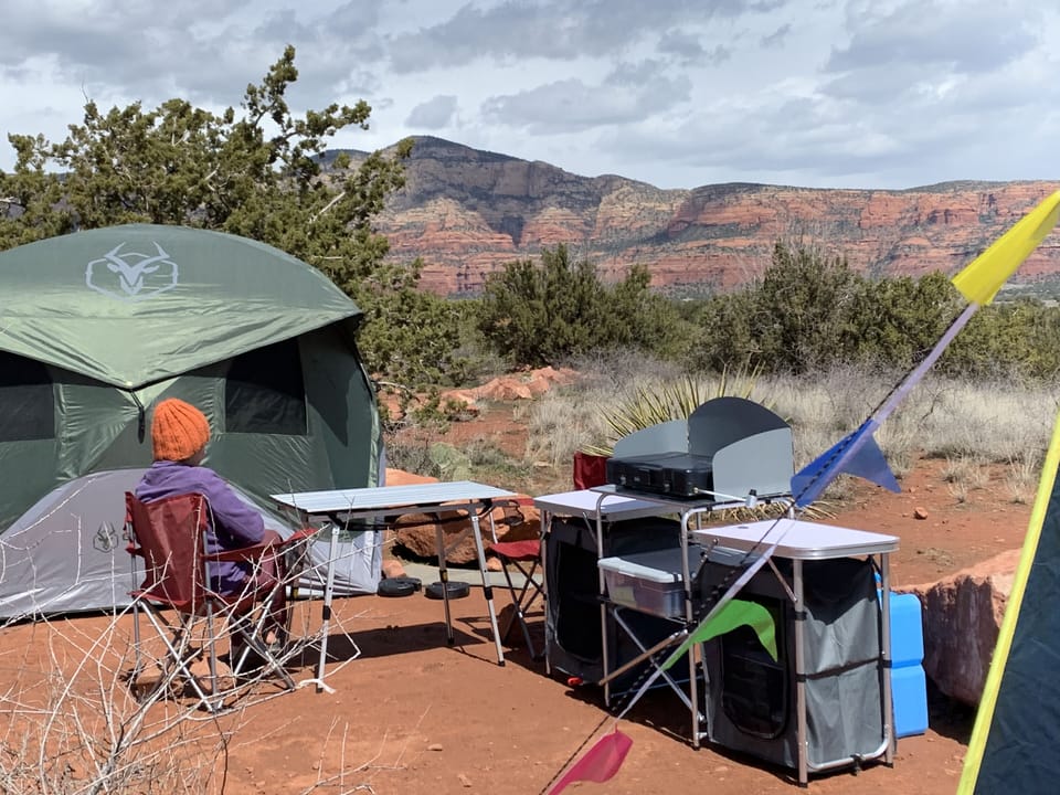 At the Campsite

