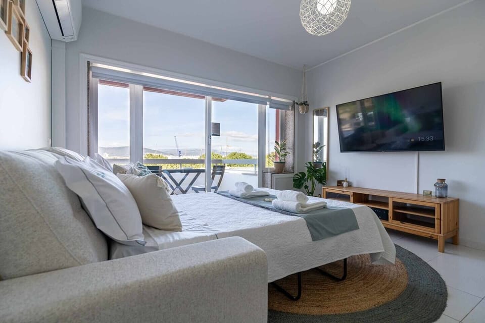 Salão comum / sala de TV, TV e multimídia, Varanda / Terraço, Sala de estar