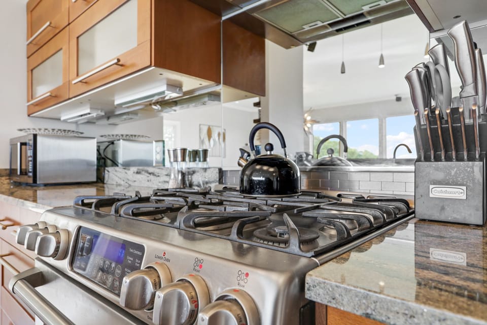 gas stove to cook up favorite meals!