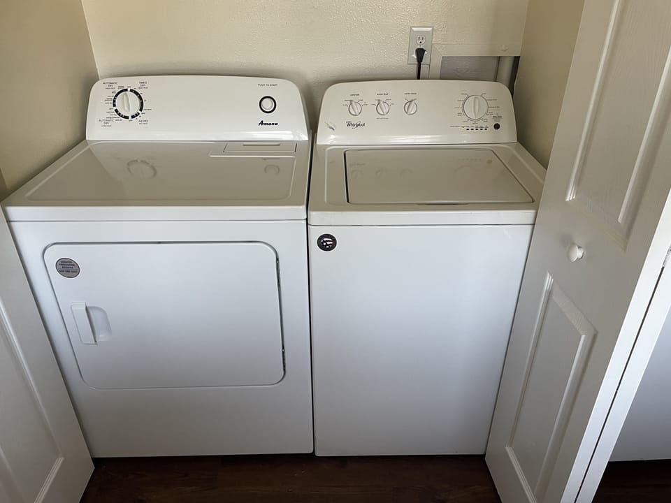 Washer and Dryer
