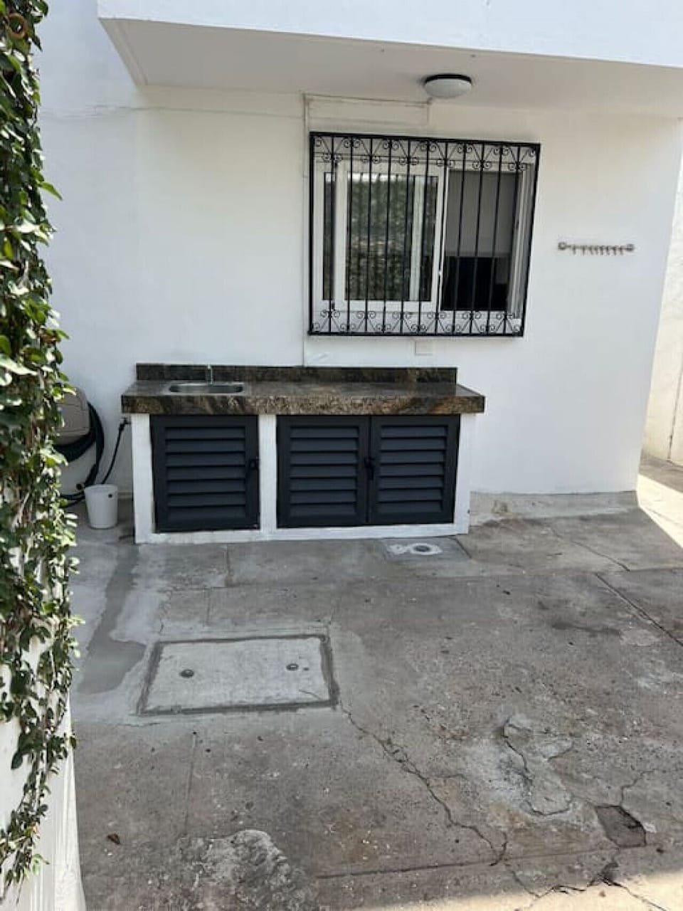 patio de la casa