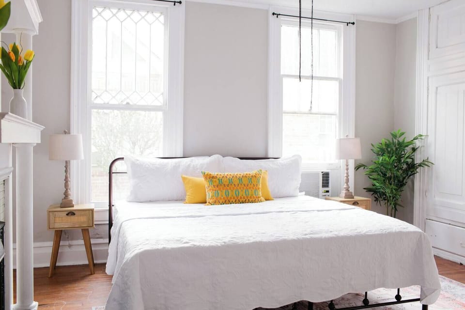 Enjoy the natural sunlight in this king suite!