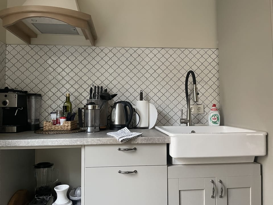 Apartment | Private kitchen | Fridge, microwave, espresso maker, coffee/tea maker