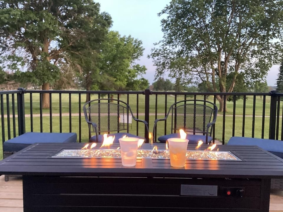 Relax during a summer evening.