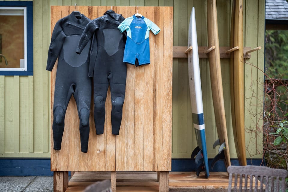 Surfboard rack