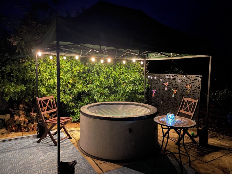 Spa Pool at night