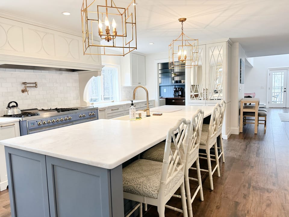 Gourmet kitchen with gourmet seating