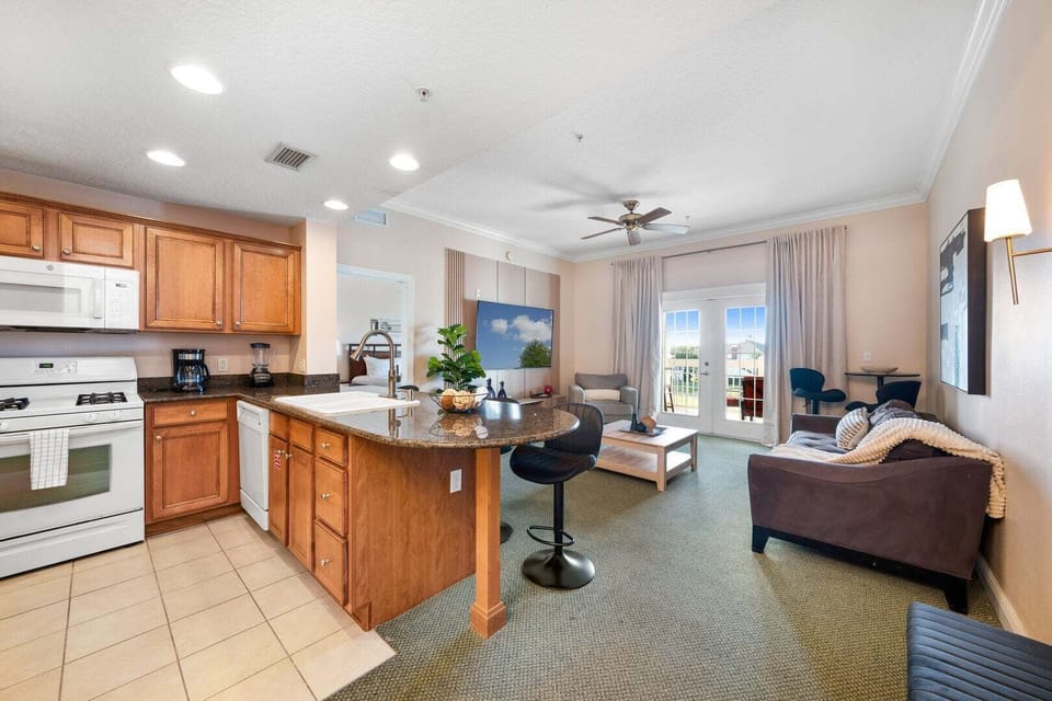 Open-concept spaces for your comfort.
