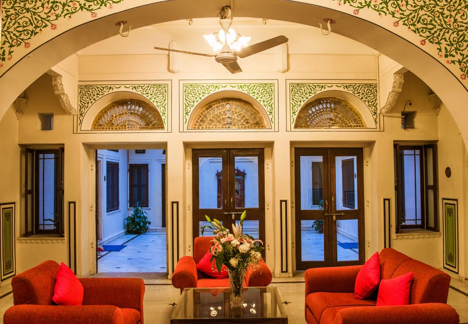 Lobby sitting area