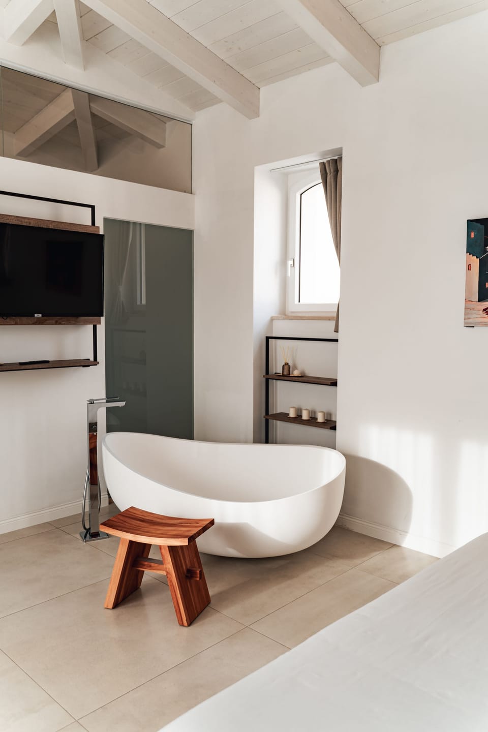 Honeymoon Room | Premium bedding, memory foam beds, in-room safe, soundproofing