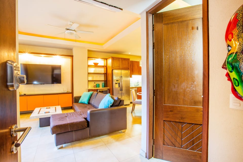 Main entrance to the condo