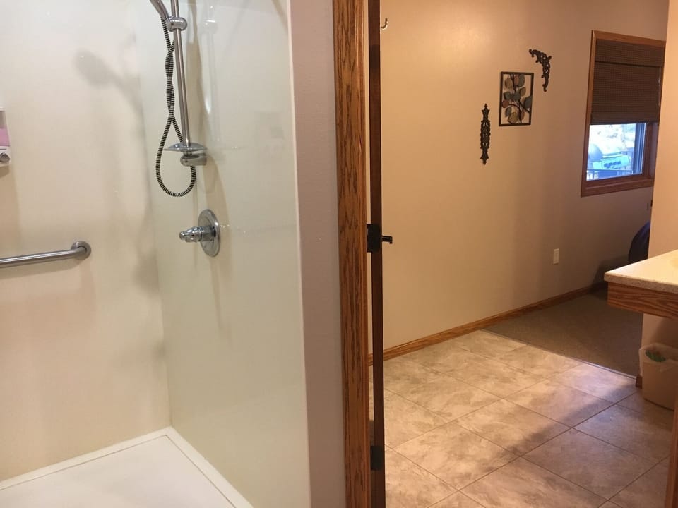 ADA restroom in north bedroom