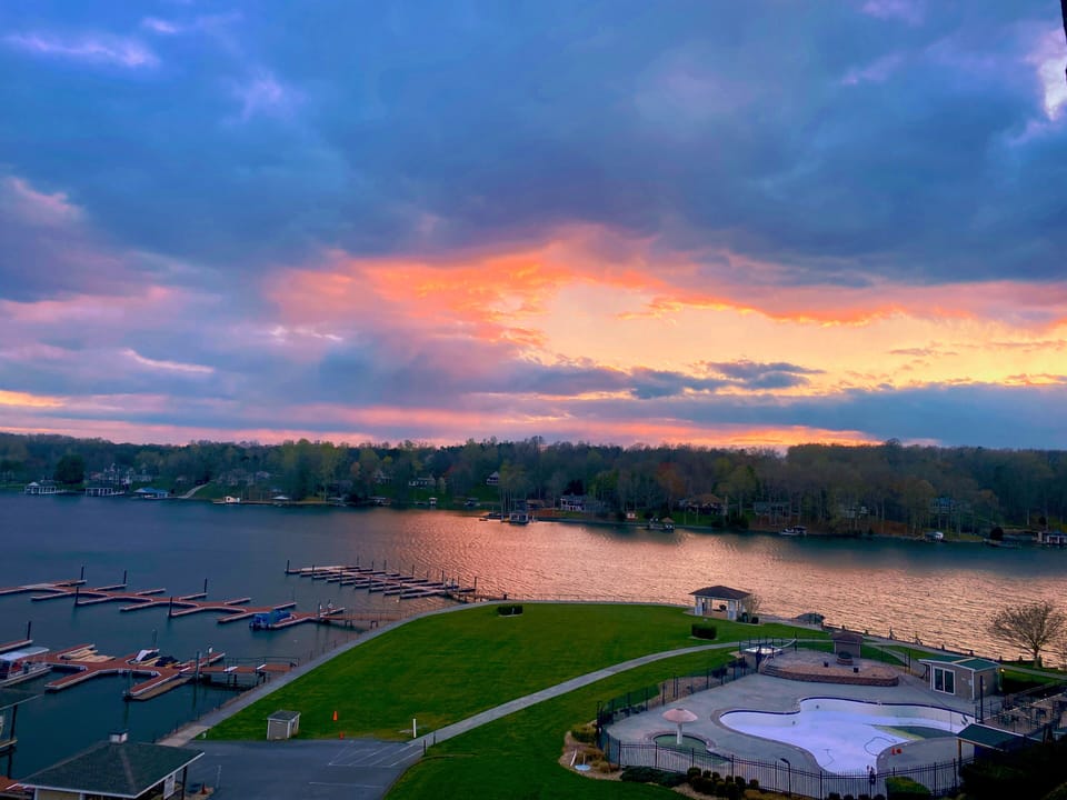 Sunset over The Pointe