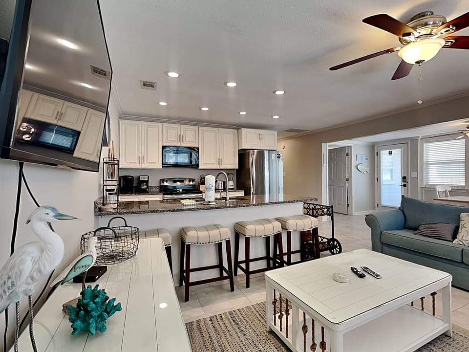 Condo, Multiple Beds, Balcony (A - No Pets Allowed) | Private kitchen | Coffee/tea maker, dining tables