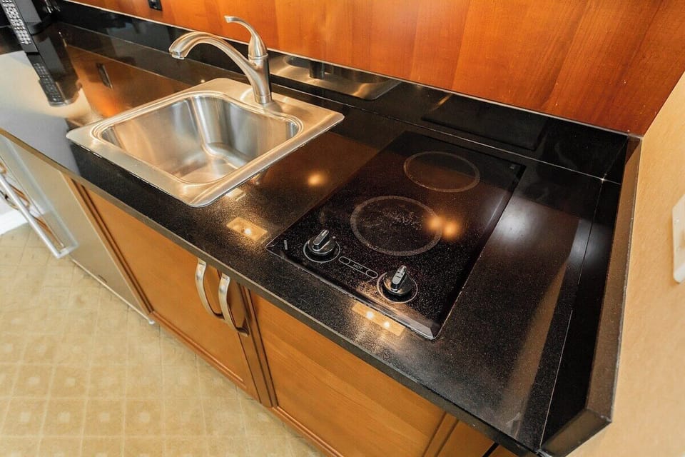 Two burner cooktop