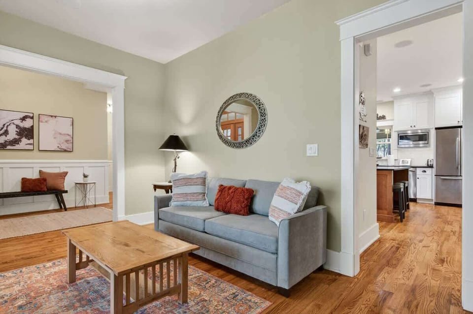 Formal living with a pull out sofa