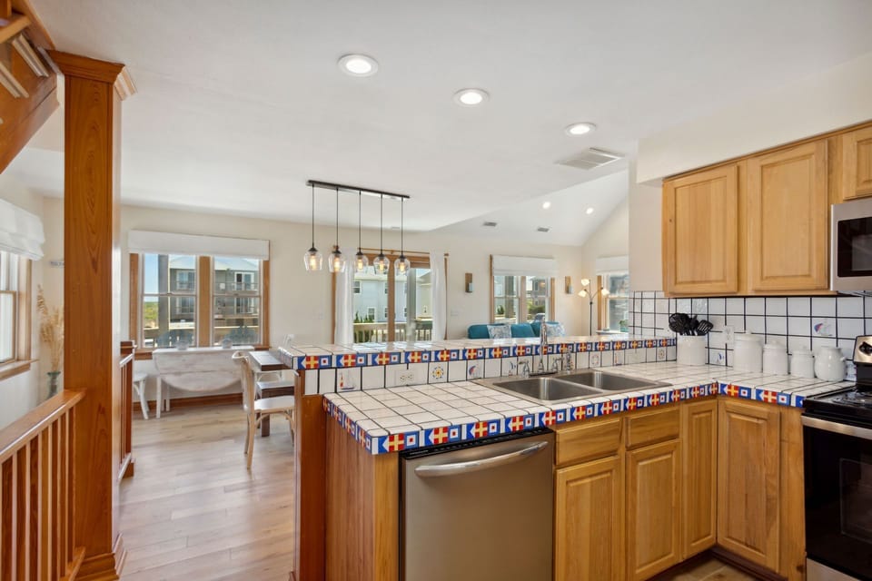 Whip up something delicious in the Kitchen with all modern appliances.