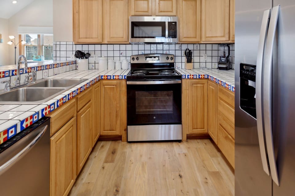 Whip up something delicious in the Kitchen with all modern appliances.