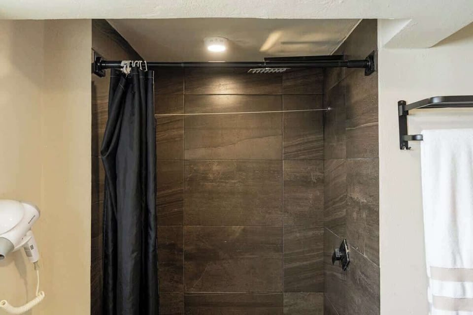 Bathroom with walk-in shower