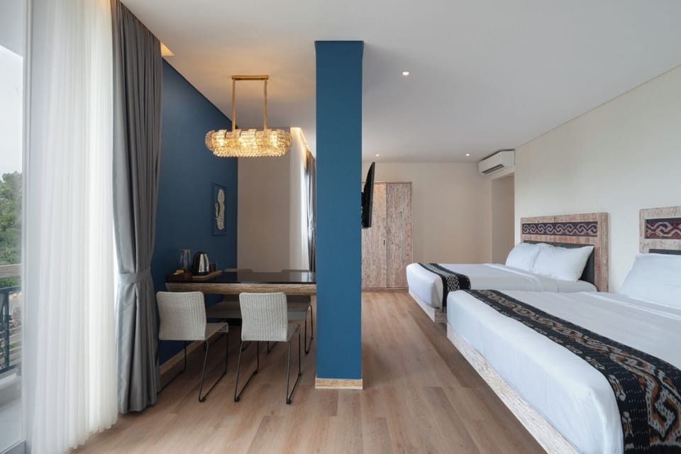 Family Suite (102) | Premium bedding, memory foam beds, minibar, in-room safe