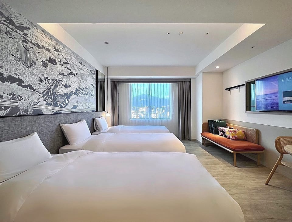 Deluxe Triple Room | Premium bedding, down comforters, minibar, blackout drapes