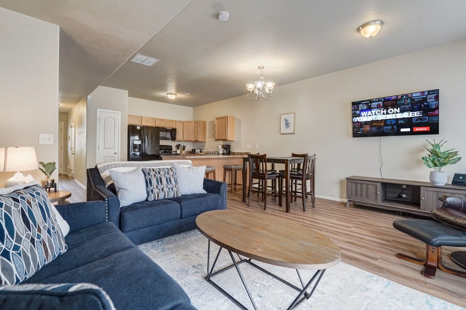 Living Room with Smart TV