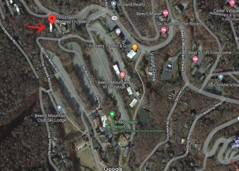 We have a prime location with a short walk to Beech Ski Resort, Poppy's Coffee Shop and more! 