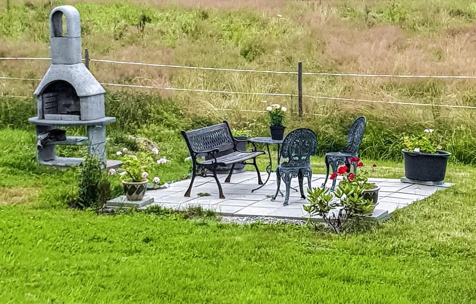 outside