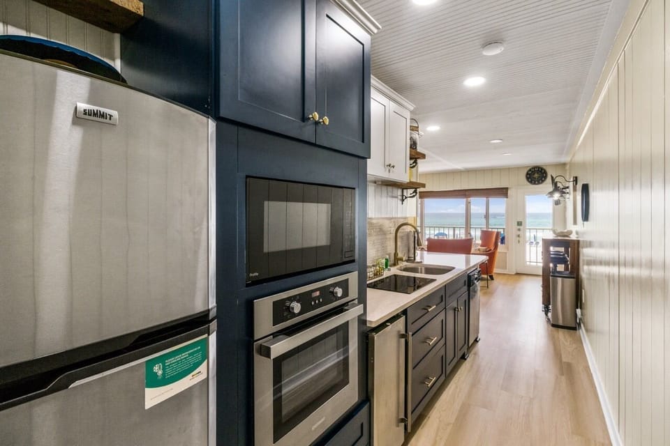 Awesome view visible from the kitchen