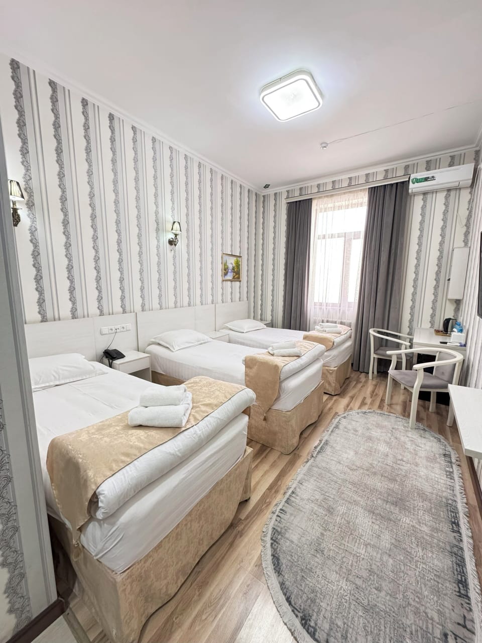 Standard Triple Room | Premium bedding, desk, laptop workspace, iron/ironing board