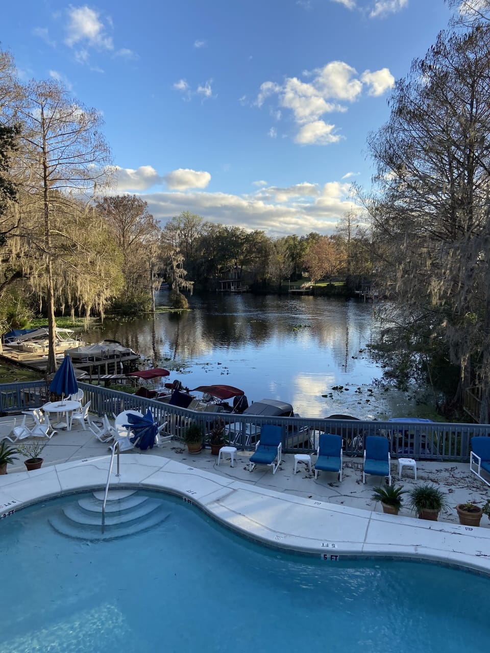 View from our balcony