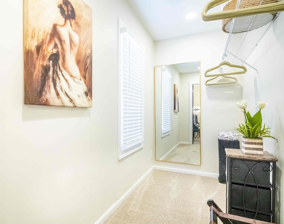 Master Walk-in closet.