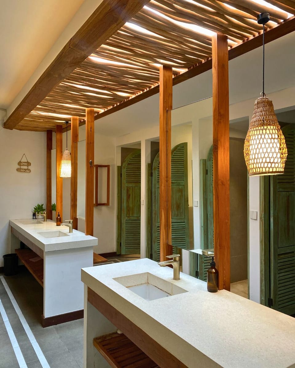 Shared bathroom