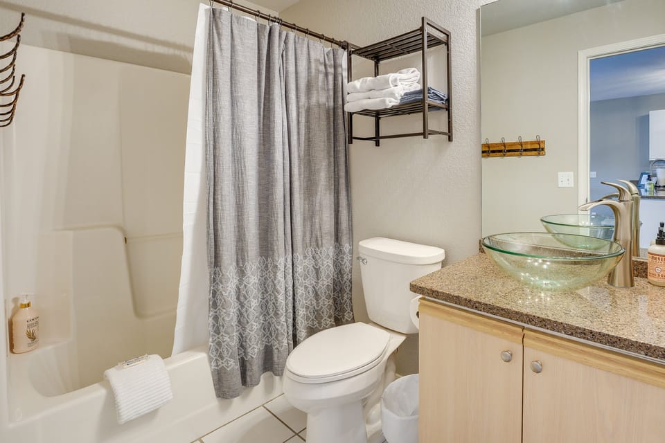 Full Bathroom | Iron & Board