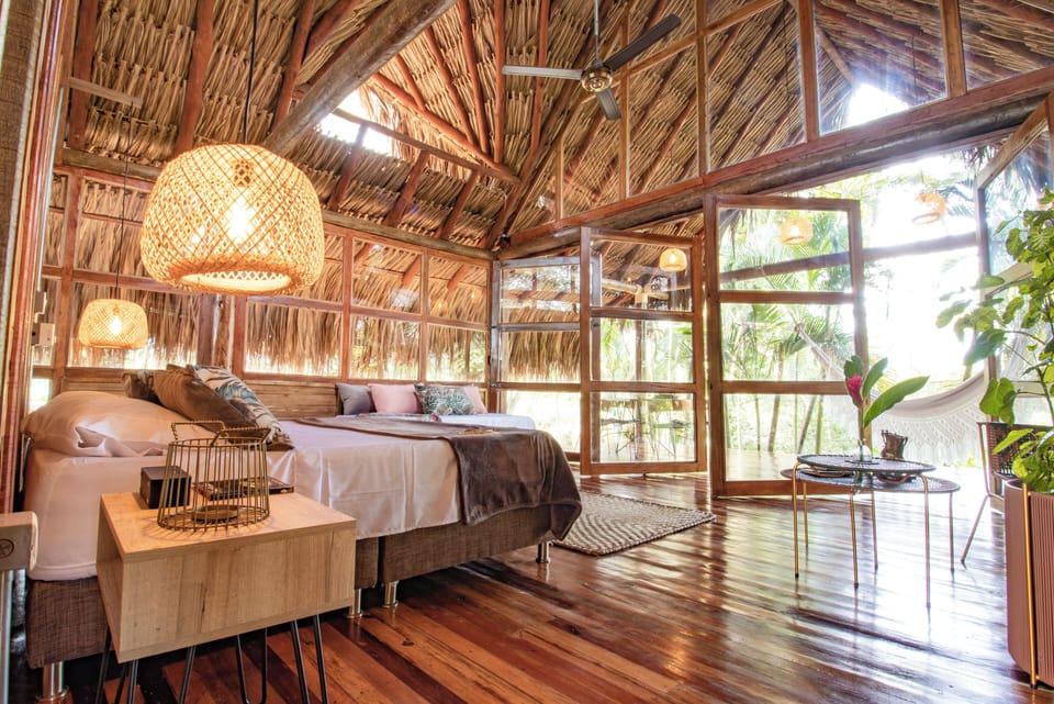 Deluxe Cabin | Premium bedding, memory foam beds, minibar, individually decorated
