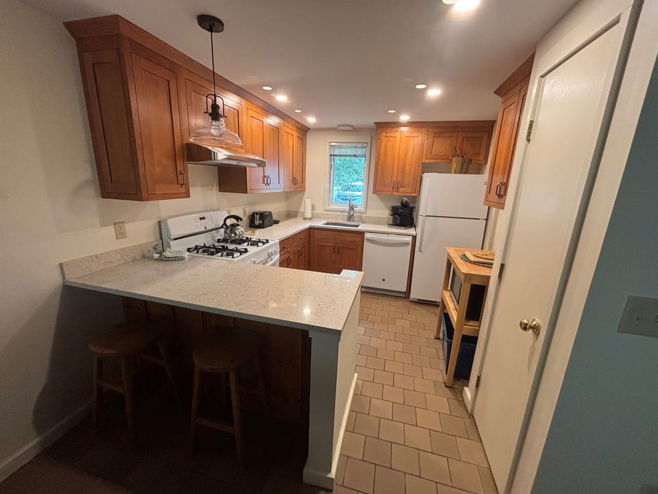 Newly remodeled kitchen