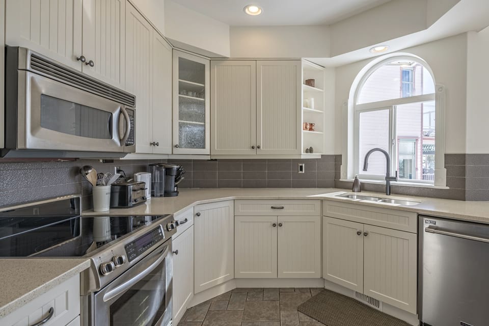 Modern Stainless Steel Appliances 