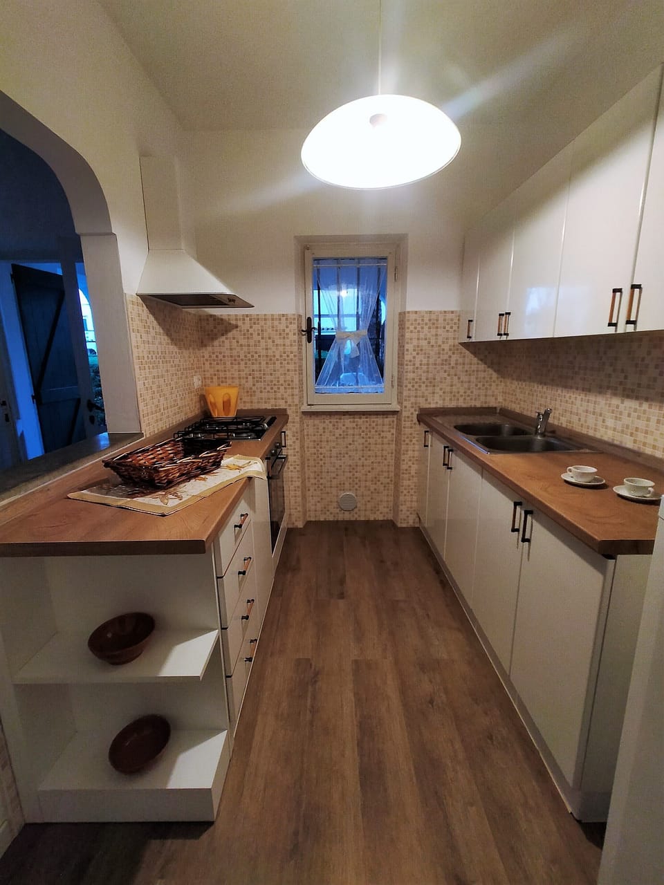 Espresso maker, highchair, dining tables