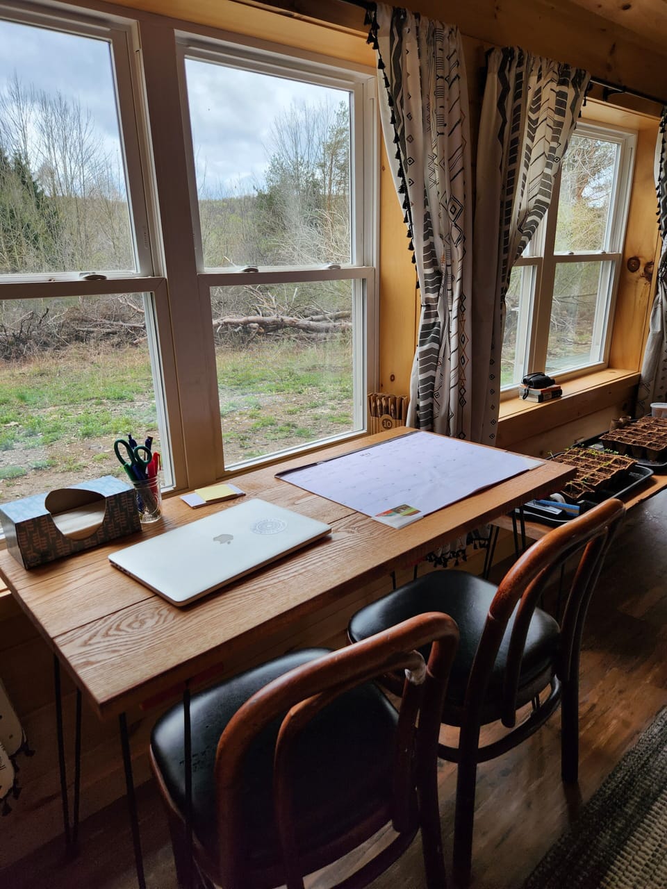 Great space to work virtually or write.
