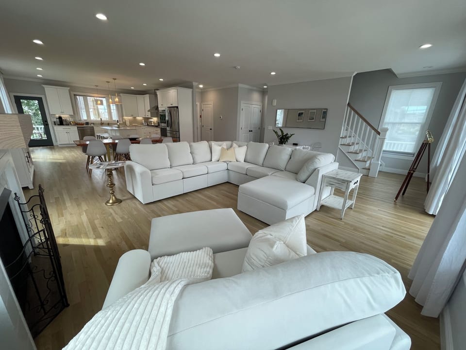 Spacious living area