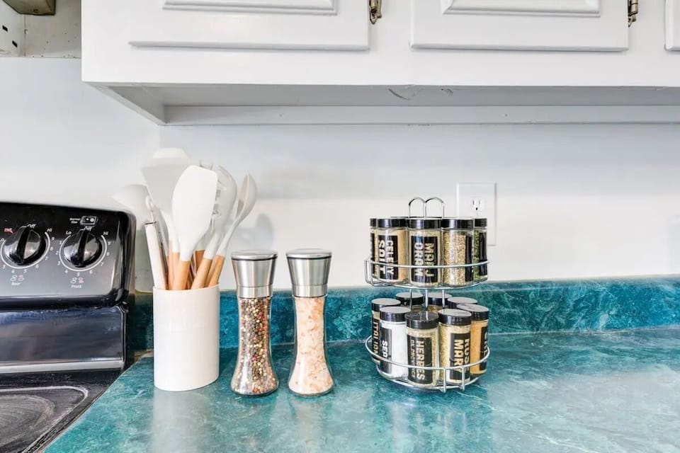 We pride ourselves on having the kitchen prepared to make a meal!