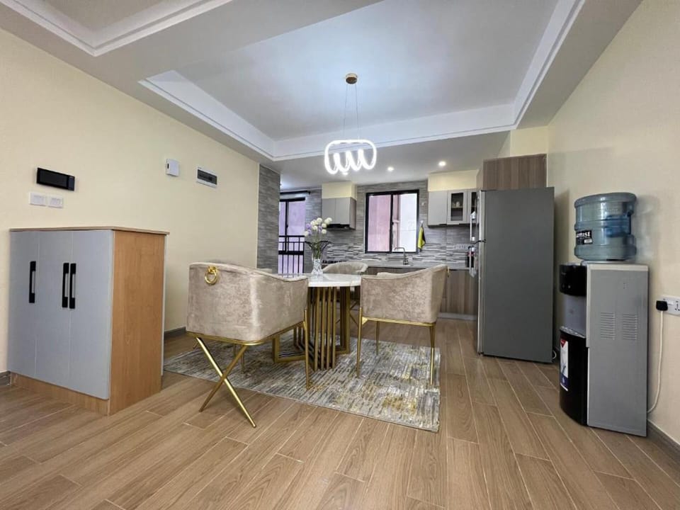 Apartment | Private kitchen | Fridge, microwave, oven, stovetop