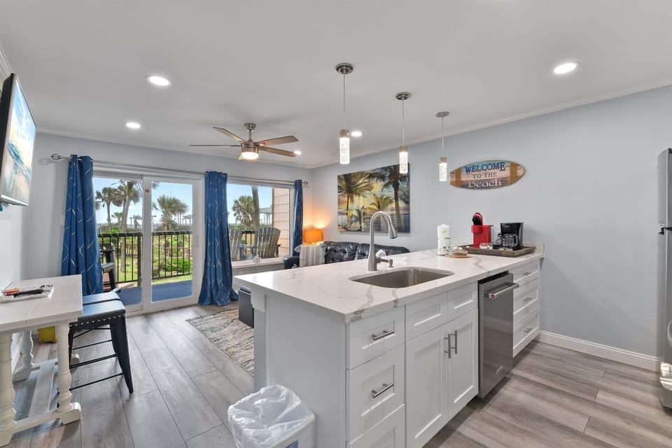 Beautifully updated quartz counters
