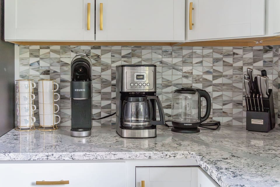 Coffee + tea station