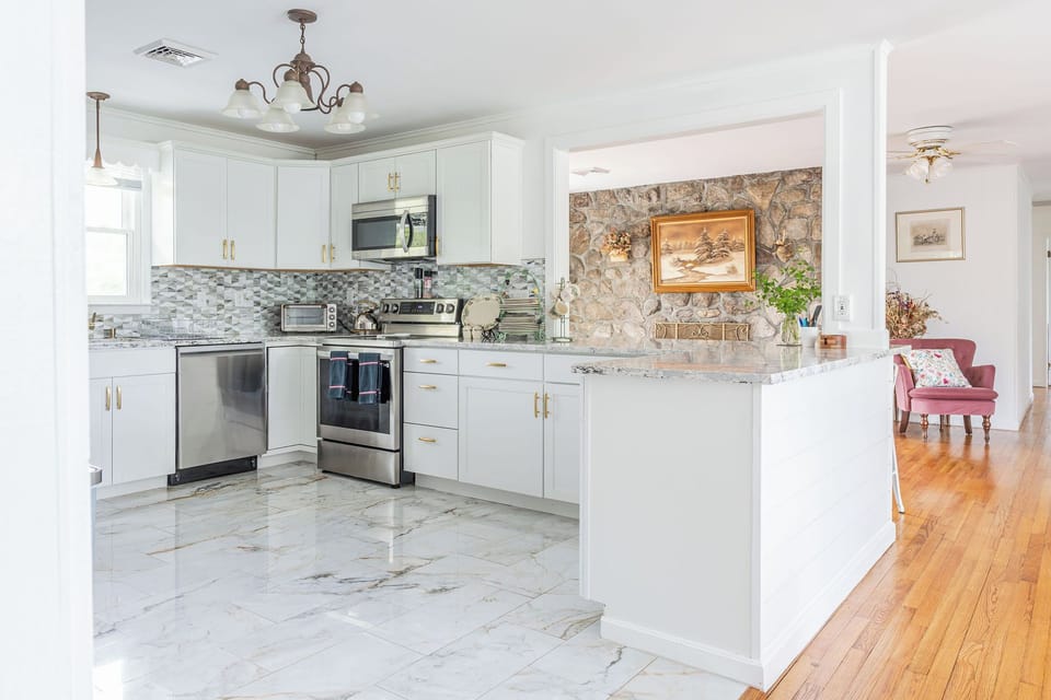 We pride ourselves on having a fully functional kitchen