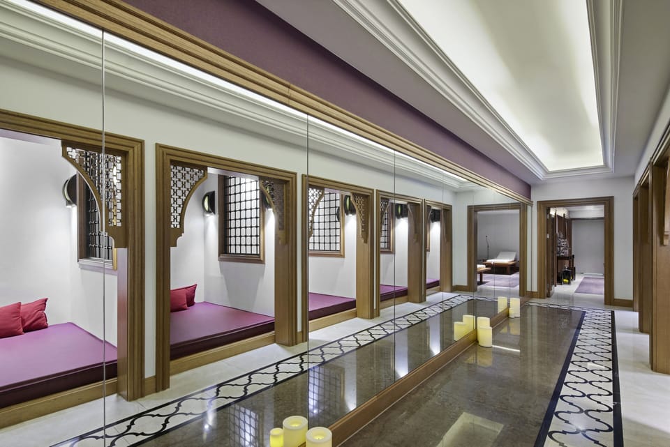 Couples treatment rooms, sauna, steam room, Turkish bath