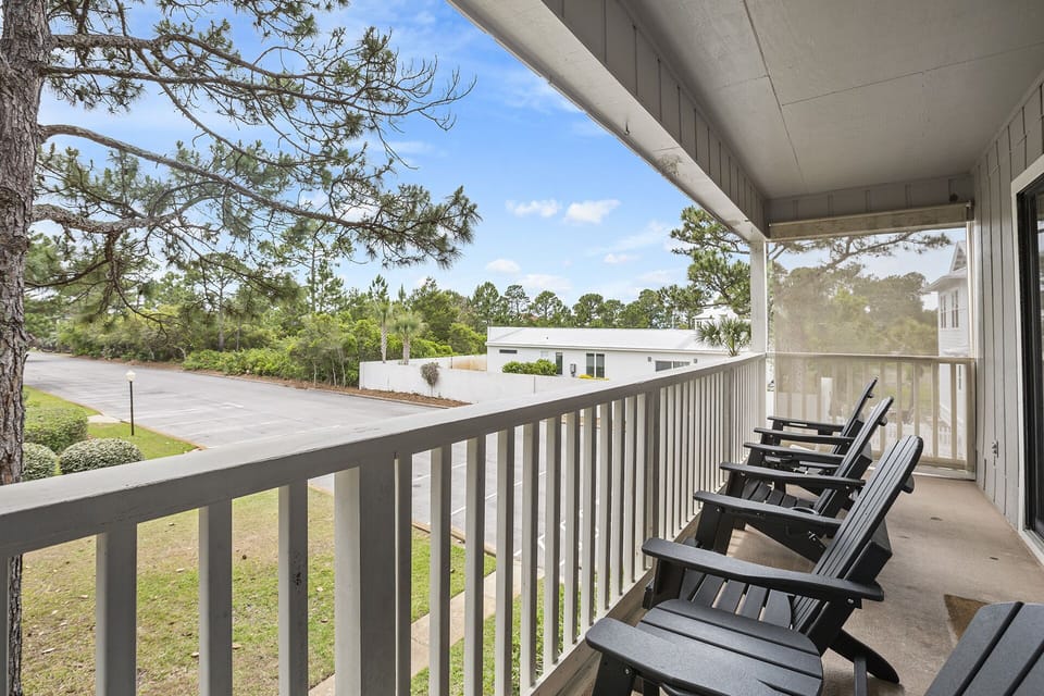 Beachwood Villas 13B Balcony Alt