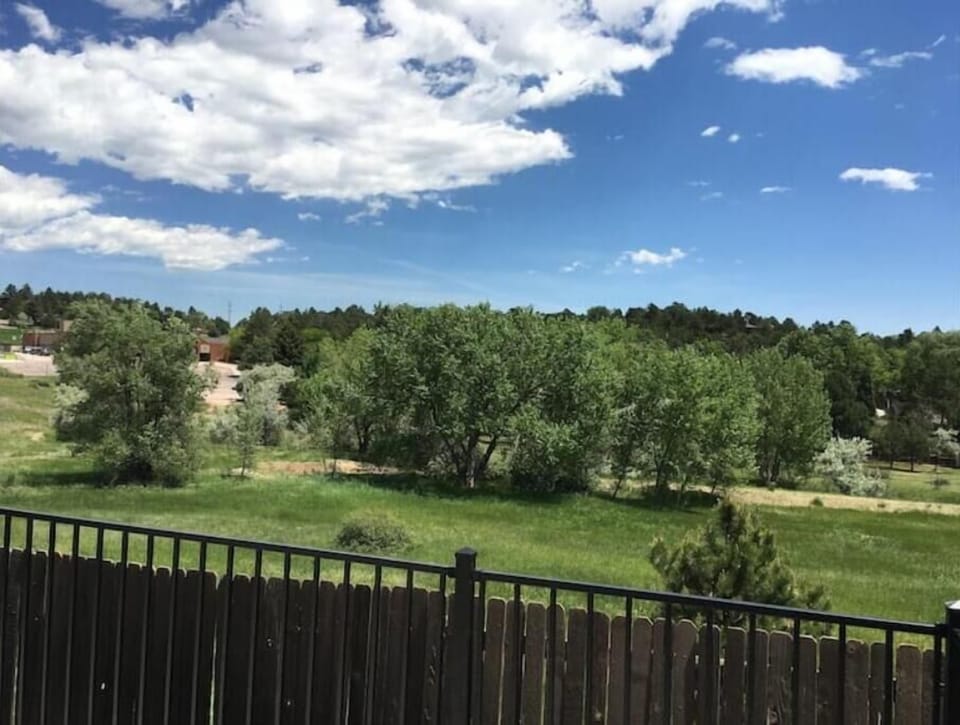 View from patio