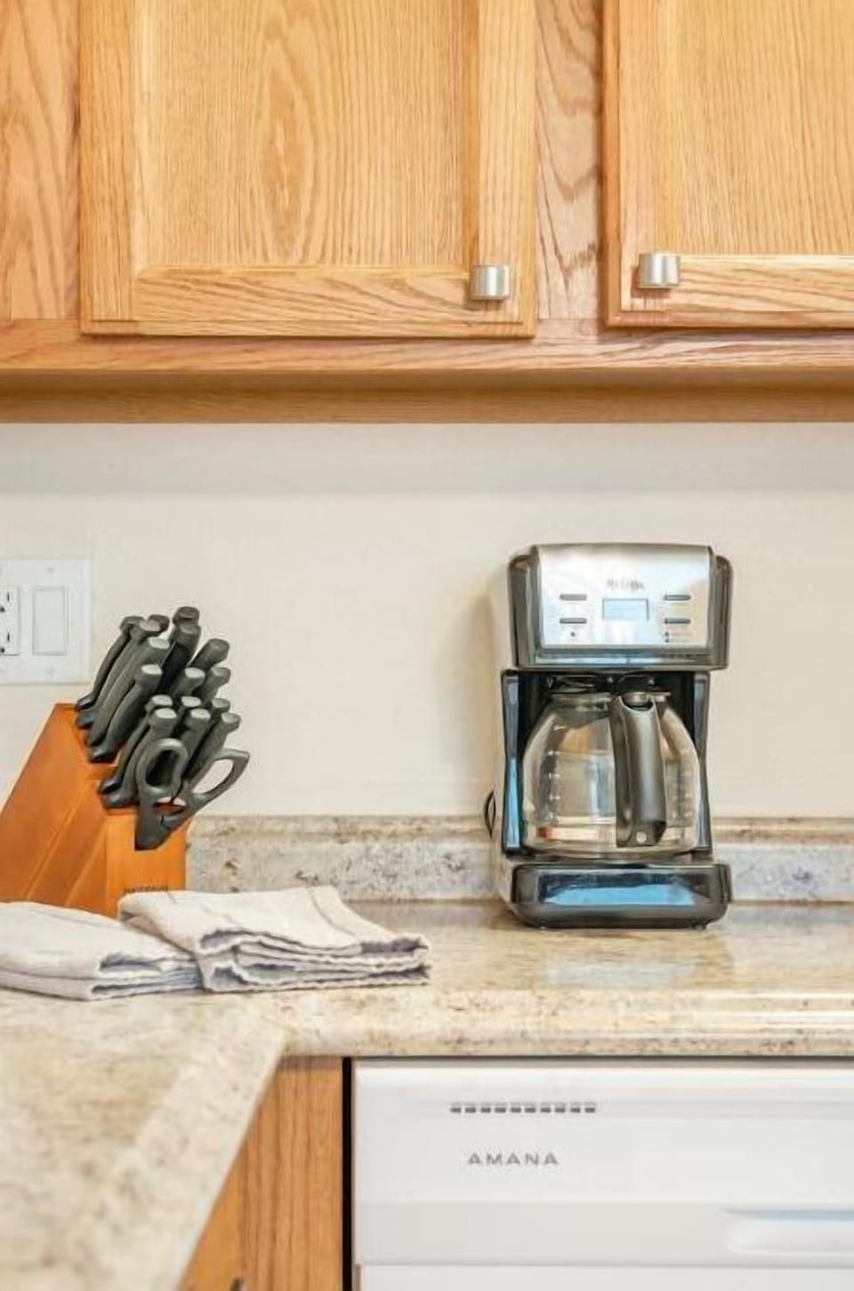 View of kitchen.