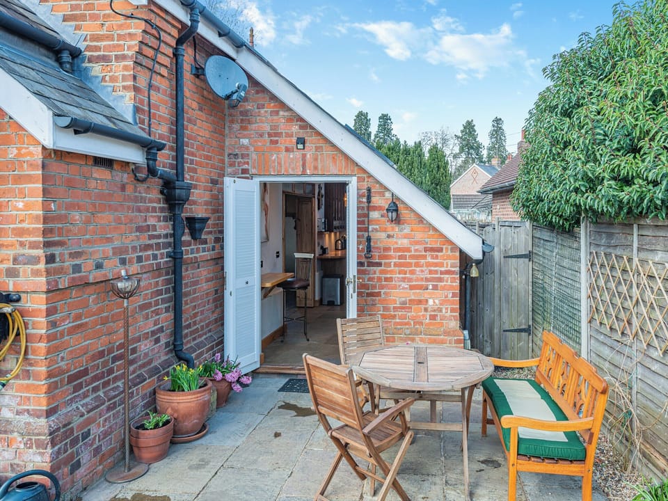Sitting-out-area | The Old Parish Hall, Rickling Green, near Saffron Walden